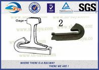 Plain Surface Heavy Duty 45# Steel Rail Anchor 8.8 Grade For Fixing Rail